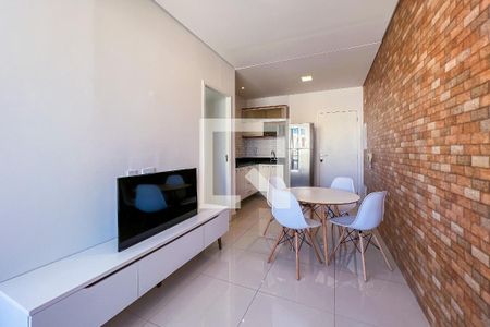 Sala de apartamento para alugar com 1 quarto, 48m² em Indianópolis, São Paulo