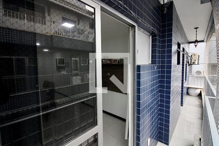 Varanda da Sala de apartamento à venda com 3 quartos, 83m² em R. Bandeirantes, Rio de Janeiro