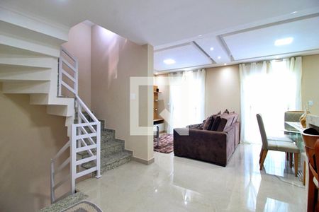 Sala de casa à venda com 3 quartos, 131m² em Parque Novo Oratório, Santo André