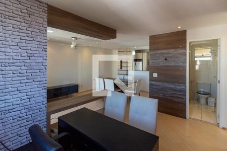 Sala  2 ambiente  de apartamento para alugar com 2 quartos, 75m² em Usina Piratininga, São Paulo