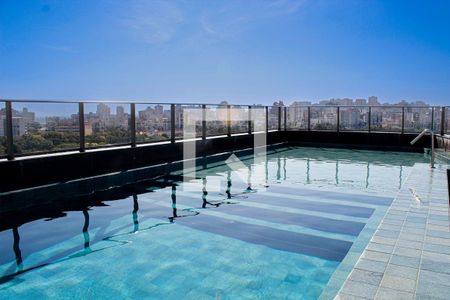 Studio à venda com 2552m², 1 quarto e 1 vaga Studio à venda com 2552m², 1 quarto e 1 vagaÁrea comum - Piscina