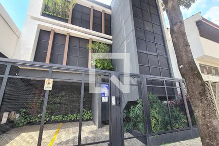 Studio para alugar com 33m², 1 quarto e sem vaga Studio para alugar com 33m², 1 quarto e sem vagaFachada