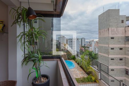 Sala de apartamento à venda com 3 quartos, 125m² em Sion, Belo Horizonte