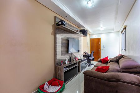 Sala de apartamento para alugar com 2 quartos, 83m² em Vila Tibiriçá, Santo André