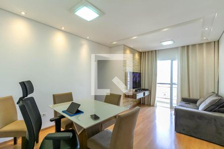 Sala de apartamento à venda com 3 quartos, 75m² em Vila Dusi, São Bernardo do Campo