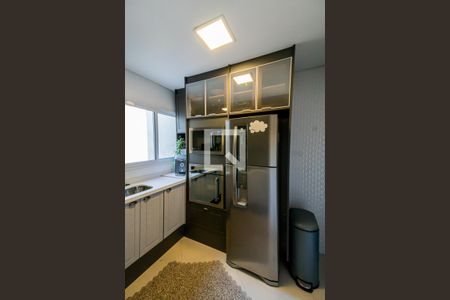 Cozinha - Armários de apartamento à venda com 3 quartos, 140m² em Vila Valparaíso, Santo André