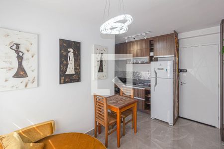 Sala de apartamento para alugar com 1 quarto, 24m² em Bela Vista, São Paulo