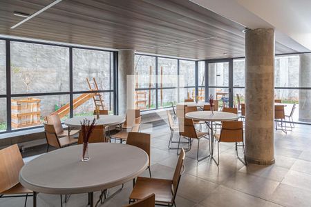 Apartamento para alugar com 24m², 1 quarto e sem vagaÁrea comum - Salão de festas