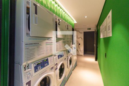 Studio para alugar com 27m², 1 quarto e sem vagaLavanderia