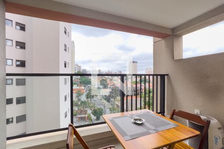 Varanda de kitnet/studio para alugar com 1 quarto, 27m² em Vila Mariana, São Paulo