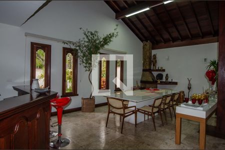 Sala de Jantar de casa de condomínio à venda com 4 quartos, 1180m² em Barra da Tijuca, Rio de Janeiro