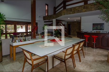 Sala de Jantar de casa de condomínio à venda com 4 quartos, 1180m² em Barra da Tijuca, Rio de Janeiro