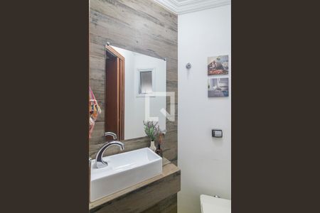 Lavabo de casa à venda com 3 quartos, 202m² em Vila Scarpelli, Santo André