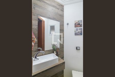 Lavabo de casa à venda com 4 quartos, 202m² em Vila Scarpelli, Santo André