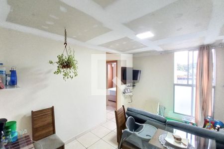 Sala de apartamento à venda com 2 quartos, 48m² em Conjunto Helena Antipoff, Belo Horizonte