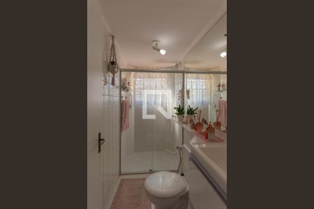 Banheiro da Suíte de apartamento à venda com 3 quartos, 55m² em Vila Proost de Souza, Campinas