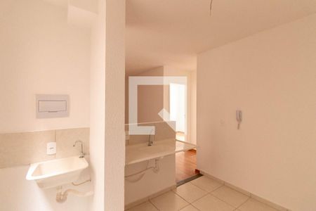 Cozinha e Área de Serviço de apartamento à venda com 2 quartos, 60m² em Xangri-lá, Contagem