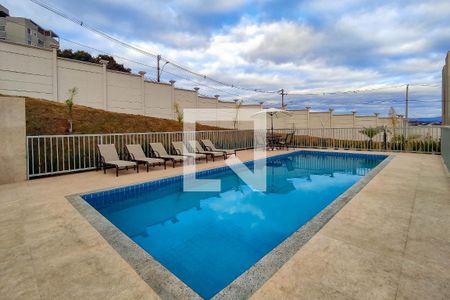 Área comum - Piscina de apartamento à venda com 2 quartos, 60m² em Xangri-lá, Contagem