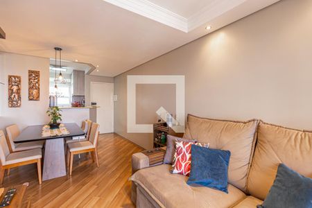 Sala de apartamento para alugar com 3 quartos, 64m² em Parque Bandeirante, Santo André