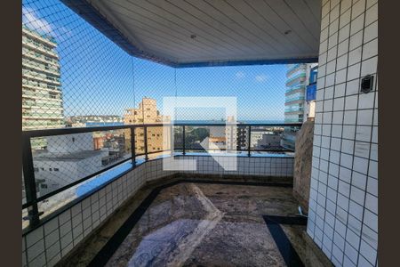 Sacada de apartamento para alugar com 3 quartos, 120m² em Balneario Cidade Atlantica, Guarujá