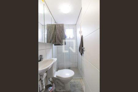 Banheiro Social de apartamento para alugar com 1 quarto, 31m² em Prado Velho, Curitiba