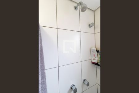 Apartamento para alugar com 31m², 1 quarto e 1 vagaDetalhe do banheiro