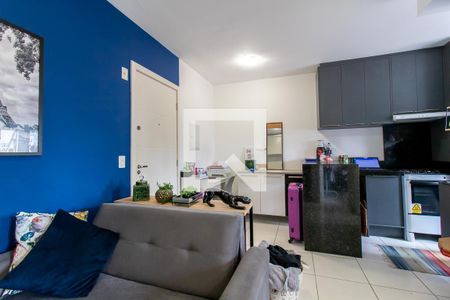 Sala de apartamento para alugar com 1 quarto, 31m² em Prado Velho, Curitiba