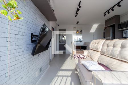 Sala de Estar de apartamento para alugar com 2 quartos, 45m² em Vila Invernada, São Paulo