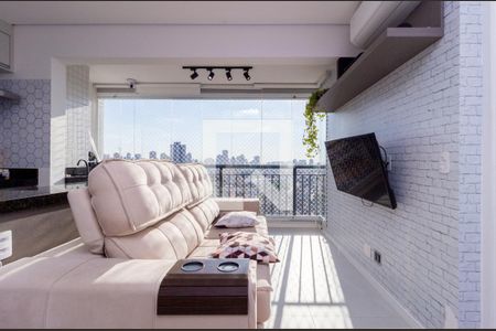 Sala de Estar de apartamento para alugar com 2 quartos, 45m² em Vila Invernada, São Paulo