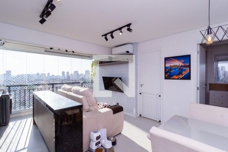 Sala de Estar de apartamento à venda com 2 quartos, 45m² em Vila Invernada, São Paulo