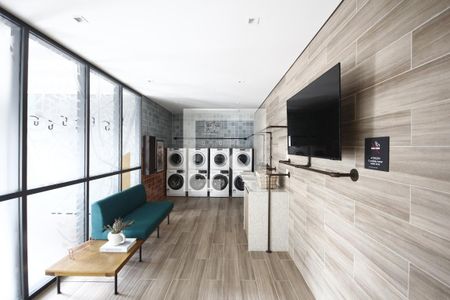 Studio para alugar com 28m², 1 quarto e sem vagaLavanderia