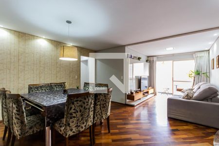 Sala de apartamento para alugar com 3 quartos, 118m² em Campestre, Santo André
