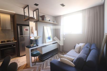 Sala  de apartamento para alugar com 2 quartos, 40m² em Santana, São Paulo