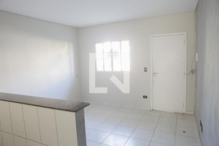 Sala - Cozinha de casa para alugar com 1 quarto, 40m² em Parque das Nações, Santo André
