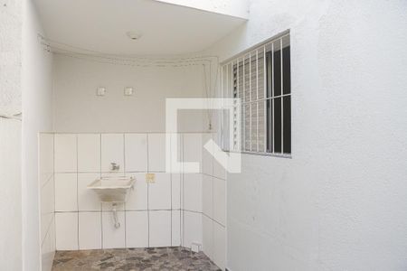 Área de Serviço de casa para alugar com 1 quarto, 40m² em Parque das Nações, Santo André