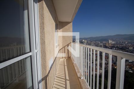 varanda sala  de apartamento para alugar com 1 quarto, 29m² em Parque Vitoria, São Paulo