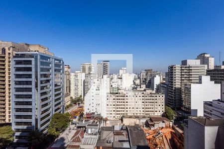 Varanda da Sala - Vista de apartamento para alugar com 3 quartos, 179m² em Cerqueira César, São Paulo