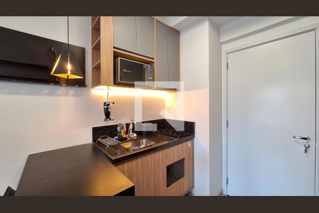 Cozinha de apartamento à venda com 1 quarto, 32m² em Perdizes, São Paulo