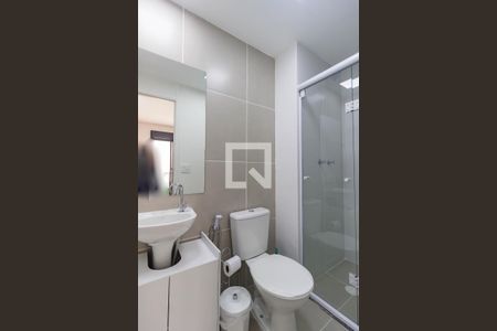 Banheiro de apartamento para alugar com 1 quarto, 32m² em Centro, Osasco