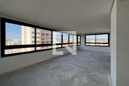 Sala de apartamento à venda com 3 quartos, 125m² em Petrópolis, Porto Alegre