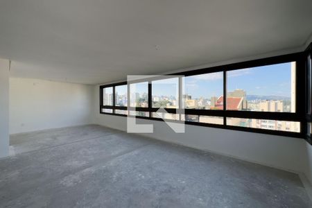 Sala de apartamento à venda com 3 quartos, 125m² em Petrópolis, Porto Alegre