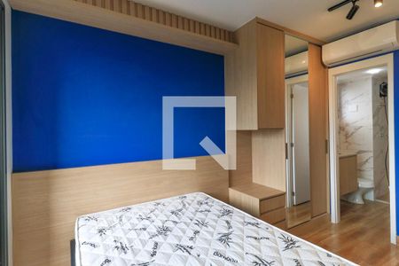 Sala/Quarto de kitnet/studio para alugar com 1 quarto, 25m² em Brooklin, São Paulo