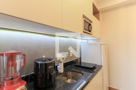 Studio para alugar com 25m², 1 quarto e sem vagaCozinha