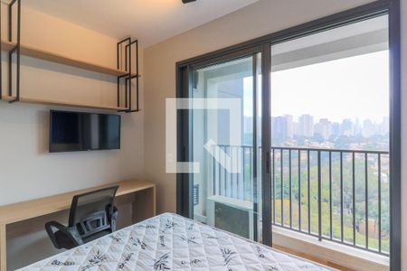 Sala/Quarto de kitnet/studio para alugar com 1 quarto, 25m² em Brooklin, São Paulo