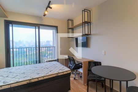 Studio para alugar com 25m², 1 quarto e sem vagaSala/Quarto