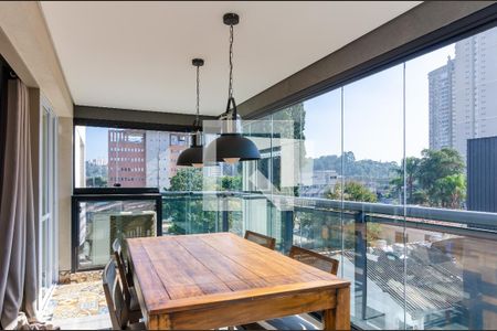 Varanda de apartamento à venda com 2 quartos, 72m² em Chácara Santo Antônio (zona Sul), São Paulo