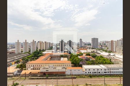 Vista do Sala/Quarto de apartamento à venda com 1 quarto, 26m² em Mooca, São Paulo