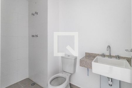 Banheiro de kitnet/studio para alugar com 1 quarto, 37m² em Vila Mariana, São Paulo