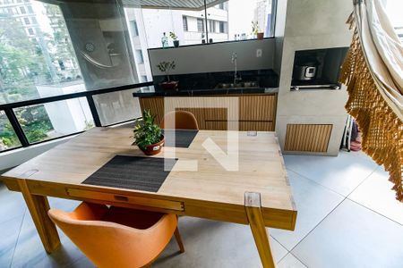 Apartamento à venda com 84m², 1 quarto e 2 vagasVaranda gourmet