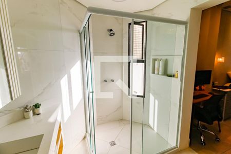 Apartamento à venda com 84m², 1 quarto e 2 vagasBanheiro da Suíte